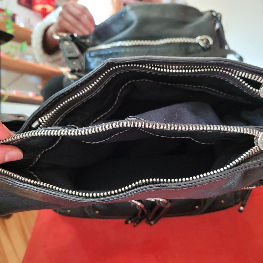 Chloé Paddington shoulder bag in black leather - Picture 8 of 12